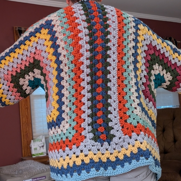 Granny square cardigan - Picture 9 of 9